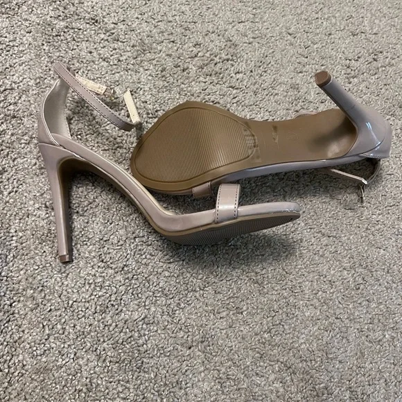 Lulu's Women's Taupe Strap Heels - Picture 7 of 7
